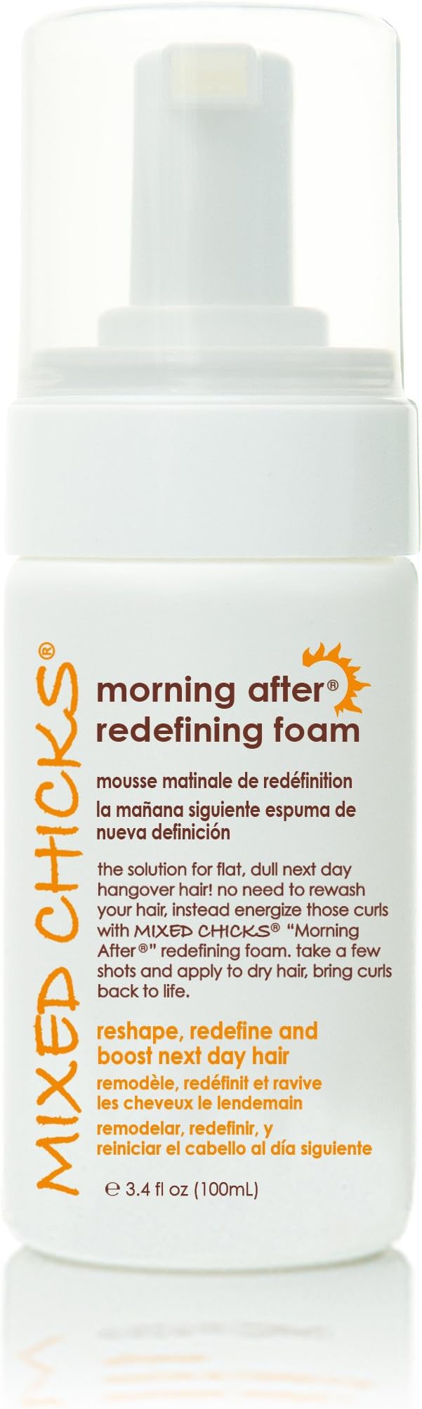 Mixed Chicks Morning After Redefining Hair Foam, 3.4 fl.oz.