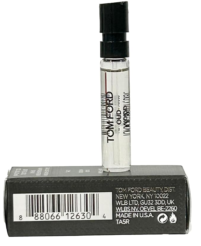 Tom Ford Oud Wood Eau de Parfum Unisex Sample Small Travel Size Spray Perfume 0.07 fl oz / 2 ml