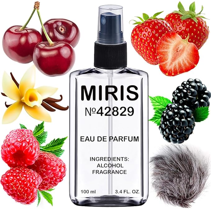 MIRIS No. 42829, Inspired by Burb Her, Long-Lasting Eau de Parfum for Women, Spray 3.4 Fl Oz / 100 ml