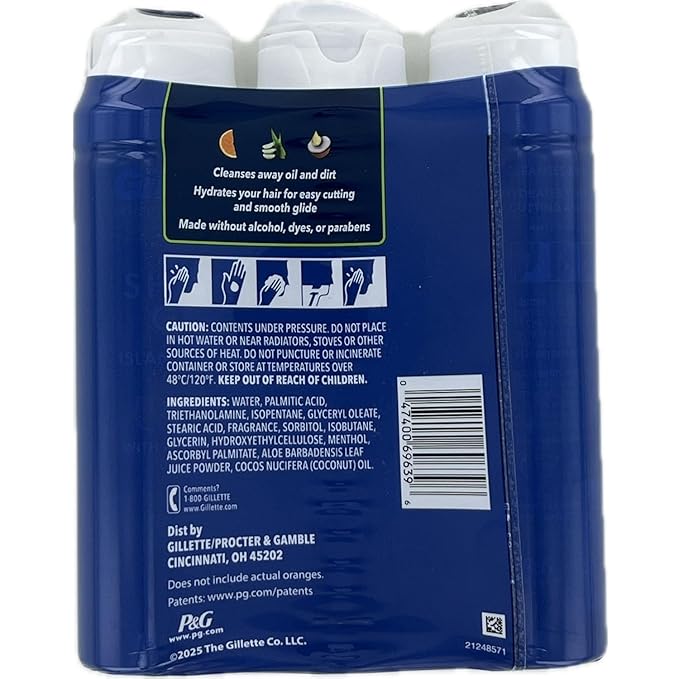 Sensitive Plus Island Breeze Alcohol Free Dye Free Parabens Free With Aloe & Vitamin C (3 Pack)