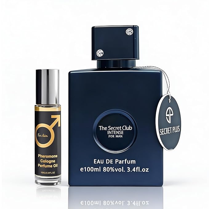Men’s Eau de Parfum, Woody Fresh Cologne for Men, Long Lasting Modern Masculine Scent, 3.4 Fl Oz (100ml) Pheromone