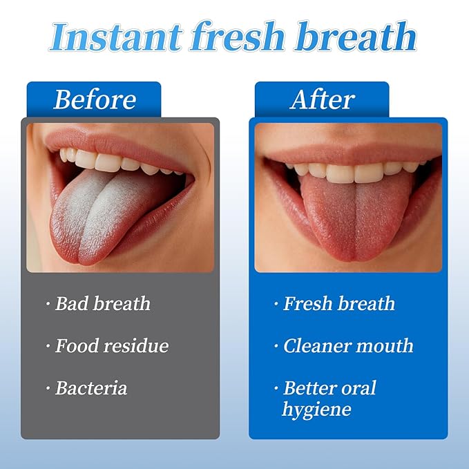 3pcs Stainless Steel Tongue Scraper For Adults,Metal Tongue Cleaner With Curved Design To Reduce Bad Breath,Reusable Tongue Scrubber For Fresh Breath & Hygiene