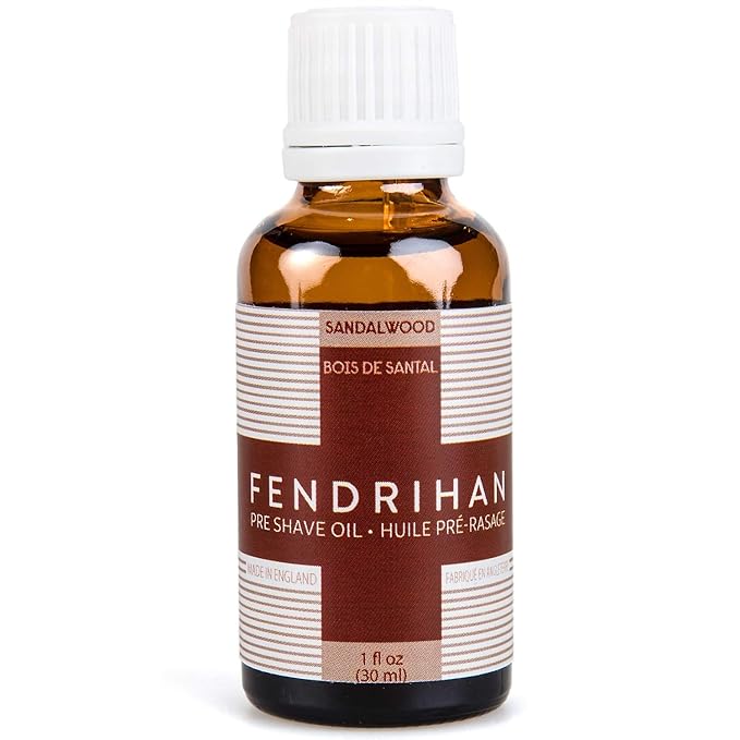 Fendrihan Sandalwood Pre-Shave Oil 1 Ounce (Made in England)