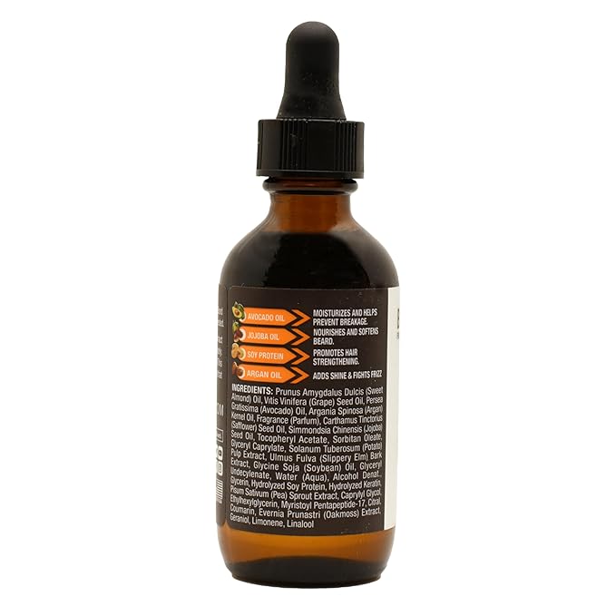 Beard Guyz Beard Oil – Lightweight Beard Moisturizer & Conditioner – Softens Facial Hair, Hydrates Skin Under Beard, Reduces Itch & Frizz – Men’s Grooming Oil, 1.5 oz