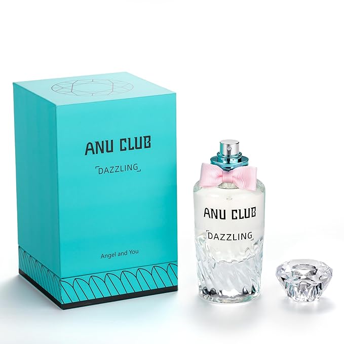 AnuClub Perfume for Women Eau de Parfum Rose Notes Long-Lasting Fragrance Spray Perfume 1.7 fl.oz/ 50 ml, Dazzling