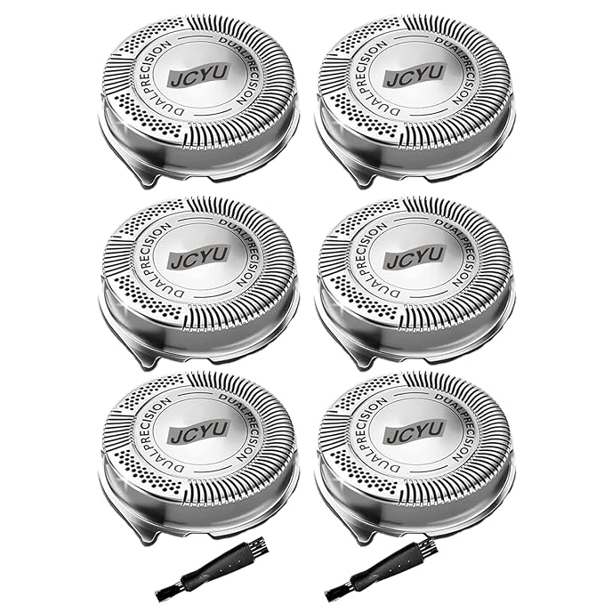 HQ8 Replacement Shaver Heads Compatible with Philips Norelco Aquatec, HQ8 Replacement Blades for Philips Electric Shaver PT720 AT880 At830 AT810