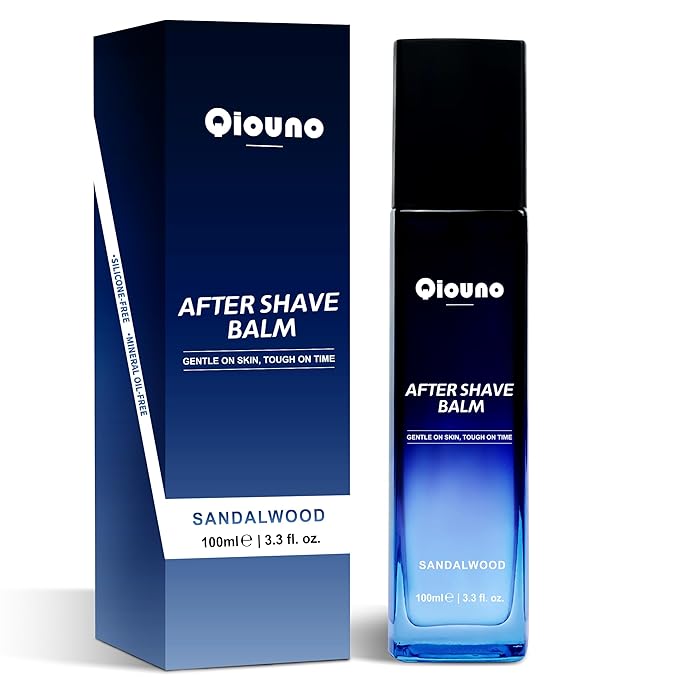 Aftershave for Men, Natural After Shave Balm for Men, Gentle Moisturizer with Moisture-Retaining and Comforting Elements, Aftershave Lotion with Centella, Peony Root, Pentavitin and Xylitol