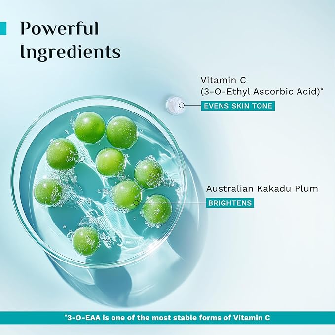 Pilgrim 2% Vitamin C Oil-Free Moisturizer with Australian Kakadu Plum | Lightweight Hydrating Face Cream for Oily & Combination Skin | Non-Greasy Daily Use | 1.76 Oz (50g)