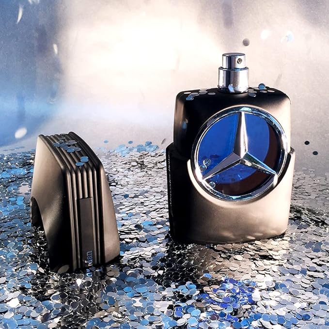 Mercedes Benz Man - Elegant Fragrance With Sensual, Floral, Woody Notes - Mesmerize The Senses With Original Luxury Men’s Eau De Toilette Spray - Endless Day Through Night Scent Payoff - 1.7 OZ