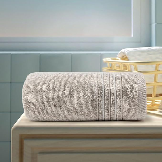 Microfiber Face Towels, Soft, Absorbent & Quick-Dry 30x14 Inch Cloths for Bathroom, Gym, Spa, Hotel
