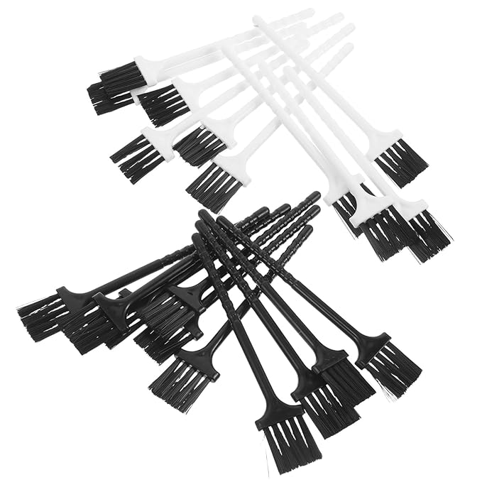 20pcs Electric Shaver Cleaning Brush Set for Men – Long Handle Multifunctional Mini Razor Brush, Replacement Hair Removal Cleaner for Precision Grooming and Electric Razor