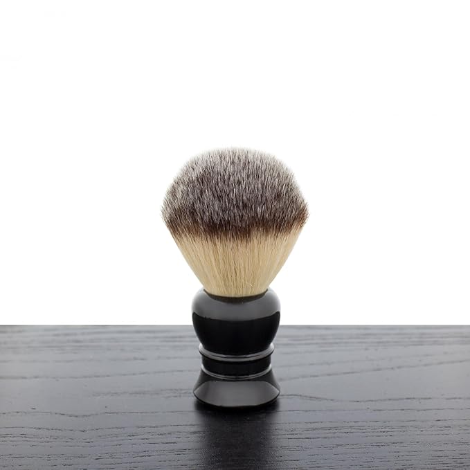 West Coast Shaving Lantern Shaving Brush, Synthetic, Black, 24mm