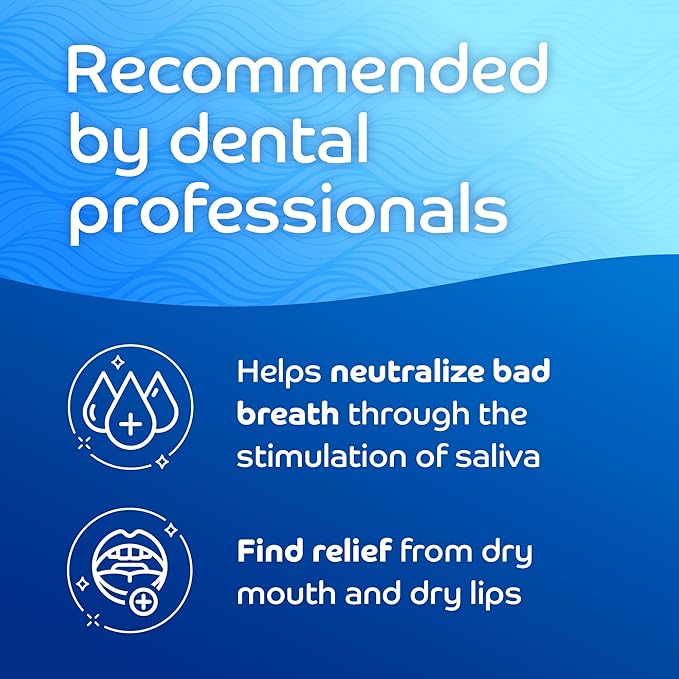 OraCoat XyliGel, Dry Mouth Gel, Soothing Citrus Oral Gel with Xylitol, Lip Moisturizer for Very Dry Lips, Lip Hydration, Sugar-Free Relief, 1.7 Fl Oz, 1 Pack.