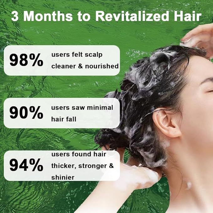 Rosemary Hair Growth Shampoo,Rosemary Hydrolyzed Keratin Shampoo, Nourishes and Regenerates Hair for Thinning Hair & Hair Loss for Women and Men-200Ml*2Pcs