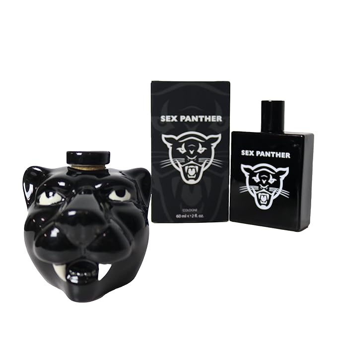 Costume Agent Sex Panther Cologne 2 oz for Men Clean and Refreshing Juniper and Lavender Musk Not Made with Bits of Real Panther (Sex Panther)