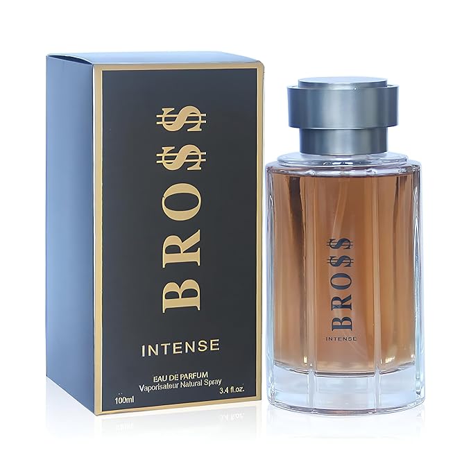 Bross Intense's Cologne–Bold & Sophisticated Scent Perfume for Men With Citrus,Spice,And Woody Notes–Long Lasting Fragrance For All Occasions