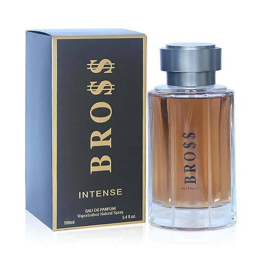 Bross Intense's Cologne–Bold & Sophisticated Scent Perfume for Men With Citrus,Spice,And Woody Notes–Long Lasting Fragrance For All Occasions