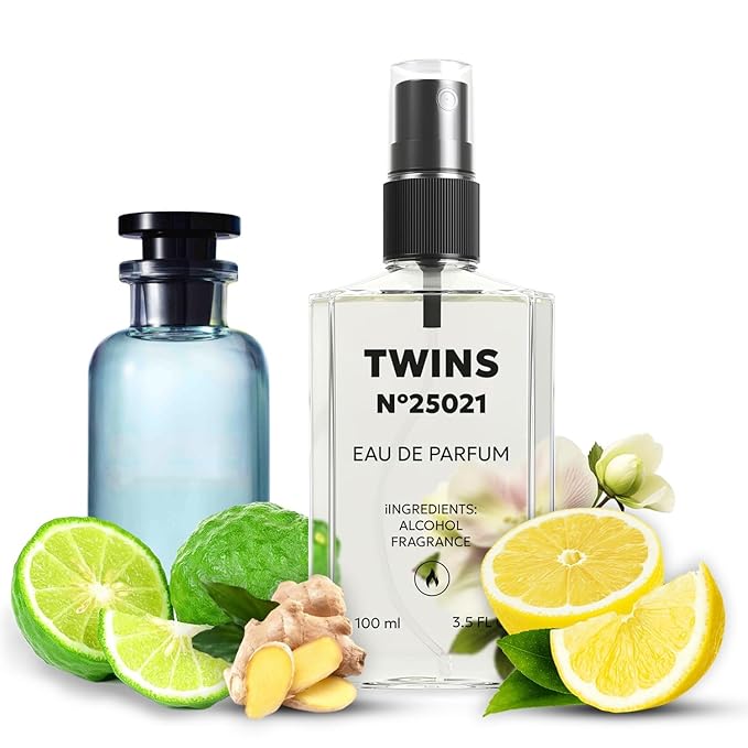TWINS Impression of Imaginatin | Perfume for Men Eau de Parfum | No.25021 | 3.4 Fl Oz / 100 ml