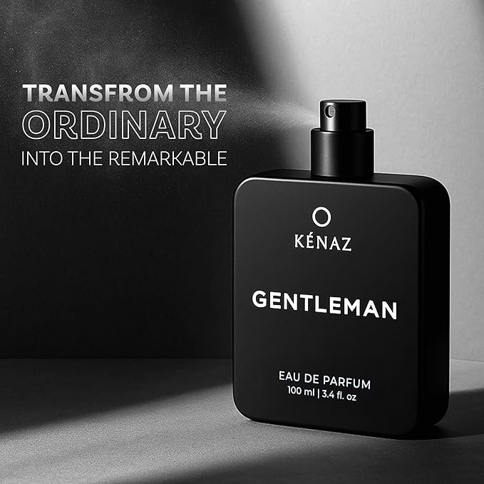 GENTLEMAN | Men's Fragrance | Perfume for Men | Citrus top note | 100 ml pack | 3.4 Fl. Oz. | Amber and Spicy fragrance | Gift for Men | Eau de Parfum EDP