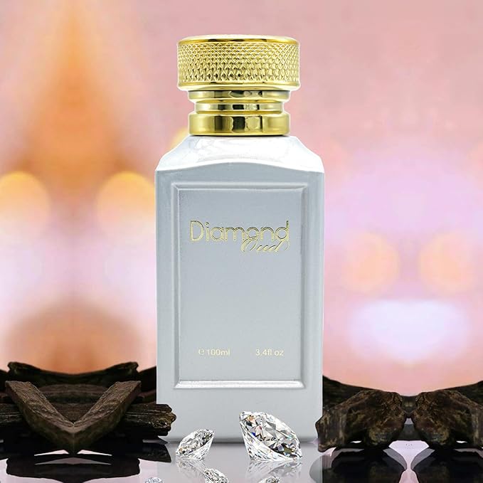 Diamond Oud - Woody, Oud, Warm Spicy Scent - Perfumes for Women and Cologne for Men - Mens Cologne with Bergamot - 3.4 oz EDP Spray