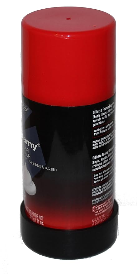 | Stops Shaving Cream Can Rust | Black | Large-Foam Sized