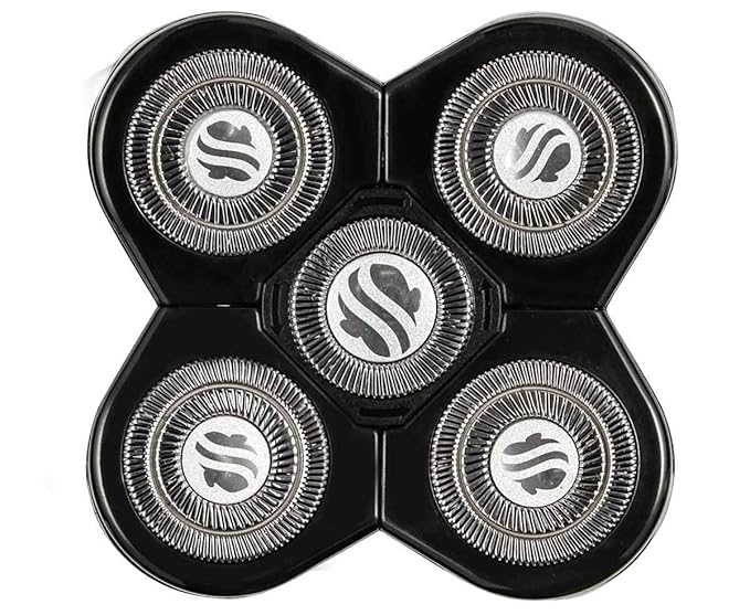 Skull Shaver Forte Replacement Blade - High-Performance Shaving Blade - Waterproof Electric Razor Blade - Wet & Dry Use - Compatible with Pitbull, Palm & Butterfly