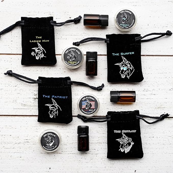 Badass Beard Care Trial Pack Kit - Pick 4