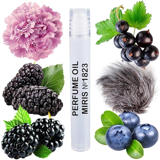 MIRIS No. 1823, Inspired by Amethyst, Long-Lasting Perfume Oil for Women Roll-On, Rollerball 0.34 Fl Oz / 10 ml