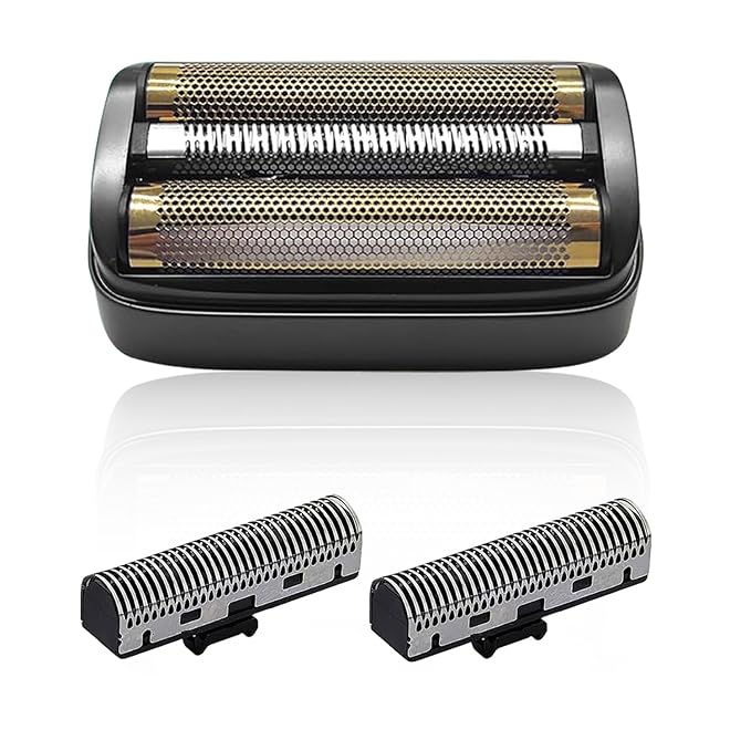 For Andis Foil Shaver Replacement Head for Model 17300 reSURGE Electric Shaver Replacemen Blades (Black/1Pack)