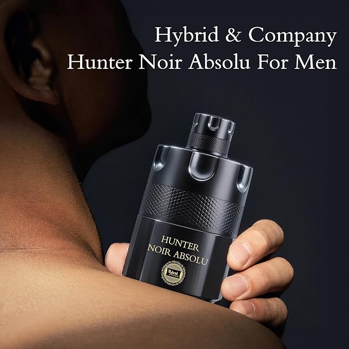 Hybrid & Company Hunter Noir Absolu For Men Eau De Parfum Vaporisateur Natural Spray 3.4 Fl Oz