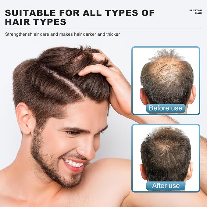 Shampoo for Men- Strengthening & Smoothing System for Thinning and Gray Hair - Adds Volume & Nourishes - Men & Women