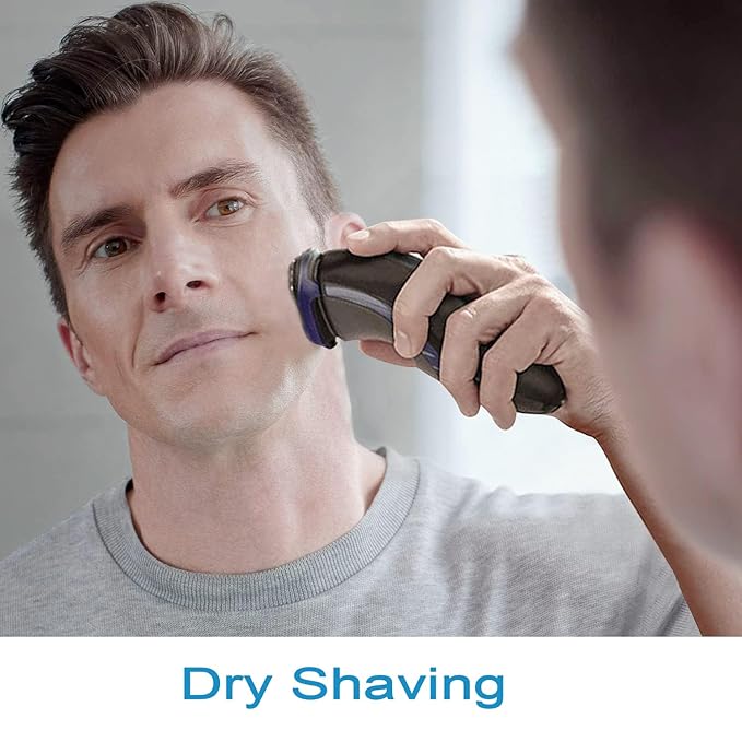 tuokiy SH30 Replacement Heads for Shaver 3800, Compatible with Series 3000, 2000, 1000 and S738 Click and Style