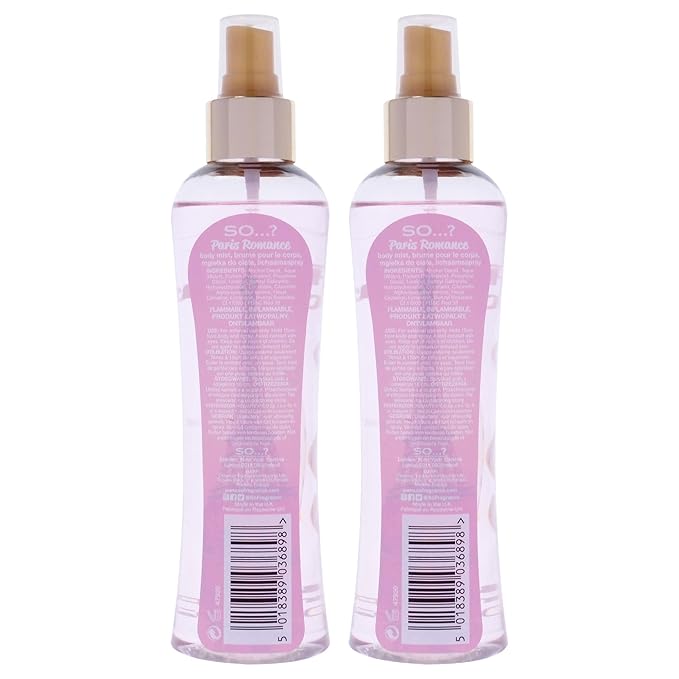Paris Romance Body Mist by So…? for Women - 6.9 oz Body Mist - Pack of 2