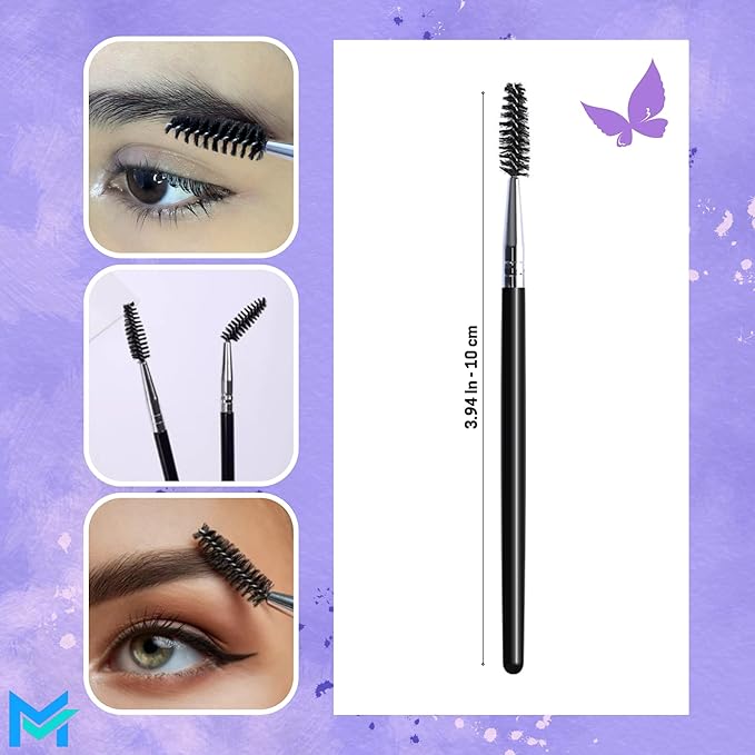 Eyebrow Kit for Women and Men. Eyebrow Grooming Kit Including: Eyebrow Brush, Eyebrow Razor, Eyebrow Comb, Eyebrow Scissors with Comb, Folding Eyebrow Knife, Scissors, Eyebrow Trimmer, Eyelash Comb