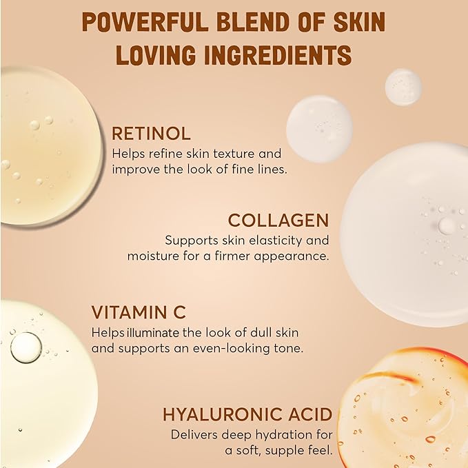 Live Healthy Retinol Cream for Face - Anti Aging, Day & Night, Face Moisturizer - Wrinkle Cream, Neck Creams for Tightening and Firming, Collagen, Hyaluronic Acid, Vitamin A - Men & Women |1.05 fl oz