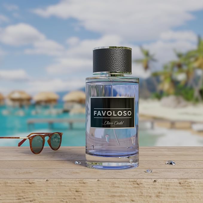 Favoloso - Cologne for Men - Woody Marine Fragrance - Mens Cologne with Grapefruit, Violet, Lavender, Cedar, and Amber - 3.3 oz