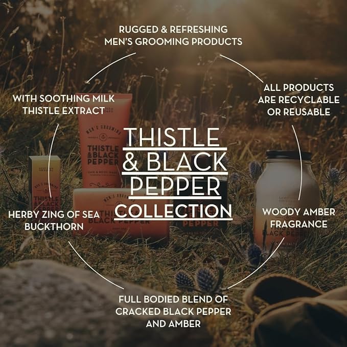 Thistle & Black Pepper Aftershave Balm 75ml