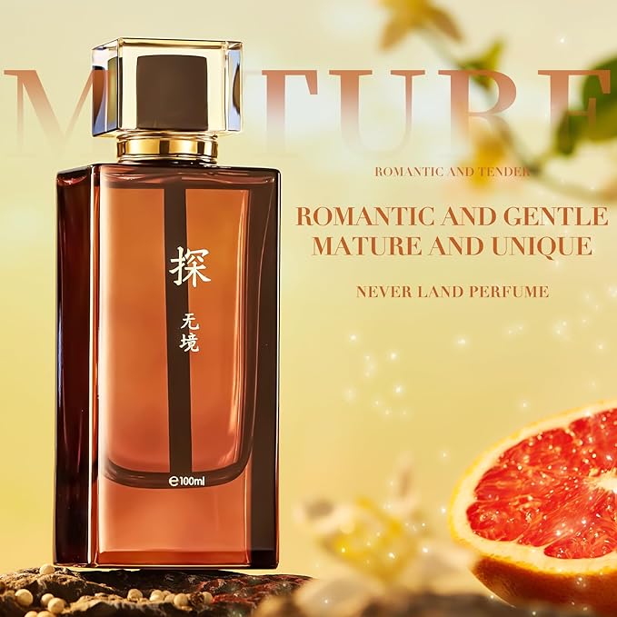 Pheromone Cologne for Men – 3.4 Fl Oz Long Lasting Citrus Woody Eau de Parfum with Orange, Grapefruit, Pepper & Vetiver, Earthy Masculine Fragrance, Bold Signature Scent, Ideal for Gifting