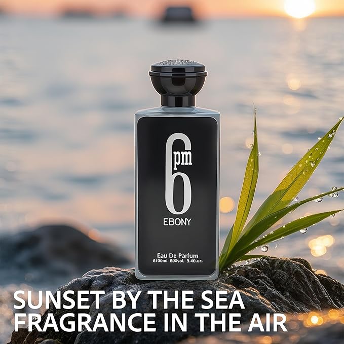 Men's Cologne Gift Set - Variety Pack of 4 Long Lasting Fragrances with 10ml Pheromone Cologne (6PM Ebony/6pm Mist/717 Sexy Men/6pm Royal)