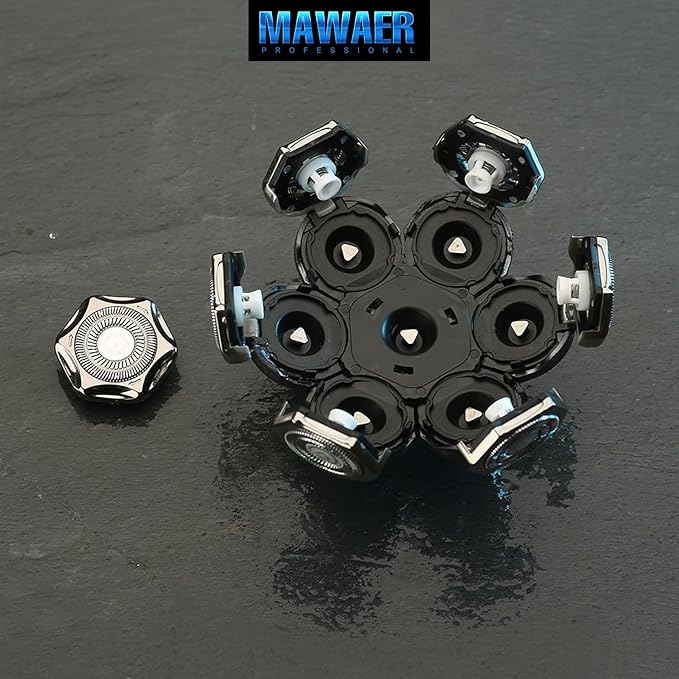 7 Blades Head Shaver Replacement Head Blades for Freedom Groom*** AidallsWel and Most Mainstream Brands Head Shaver Electric Shaver Replacement Head