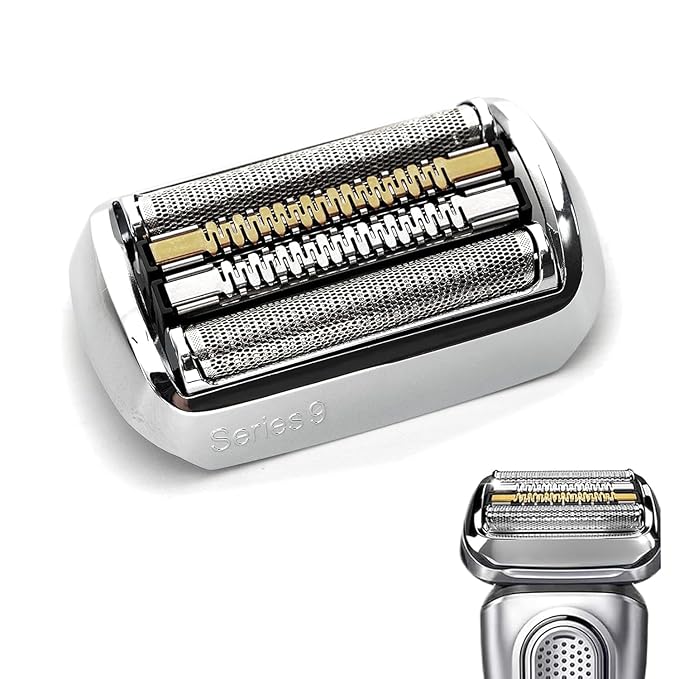 92S Replacement Head Compatible With Braun Series 9, 92SB Wet and Dry Replacement Foil and Cutter for Braun Electric Shaver S9 9290cc 9291cc 9370cc