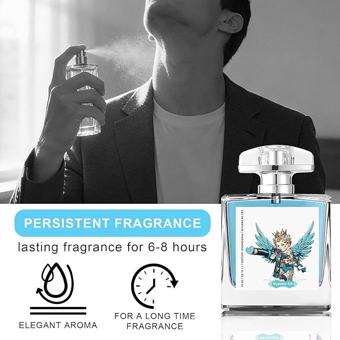 Original EDP Hypnosis 3.0 Cologne for Men, Upgrading Pheromone Cologne for Men, Real pheromone perfume，Enhance Attraction，A Truly Pheromone Cologne Designed Specifically For American Men 1.7 OZ