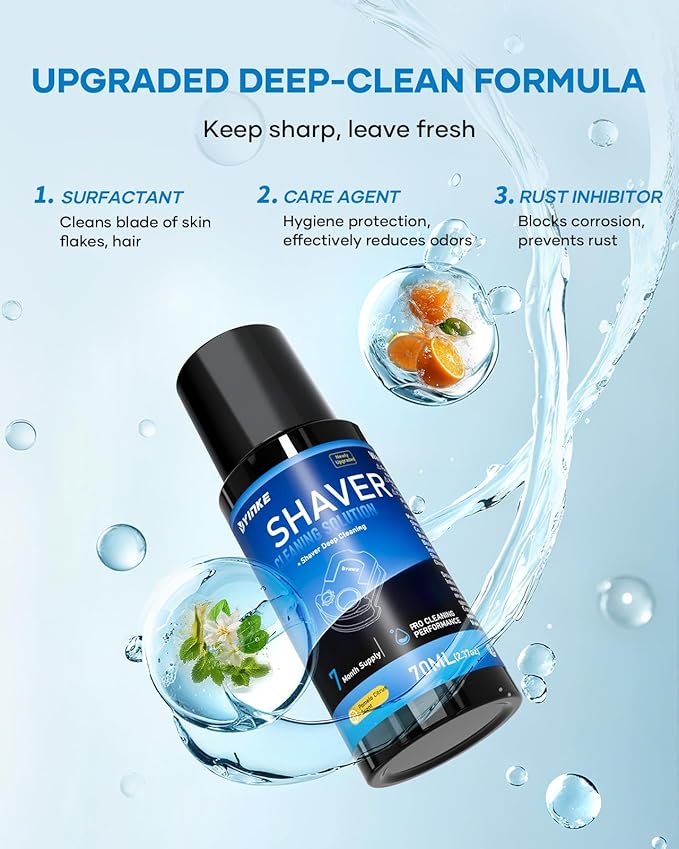 2025 New Reusable Cartridge with Refill 7 Month Supply Compatible with Braun Clean & Renew Refill Cartridge CCR, Shaver Cleaning & Care Refill Kit with Gentle Hygienic Protection, Eco-Friendly