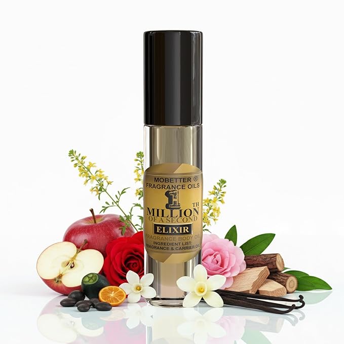 MOBETTER FRAGRANCE OILS 1 Millionth of a Second Elixir Men Cologne Body Oil