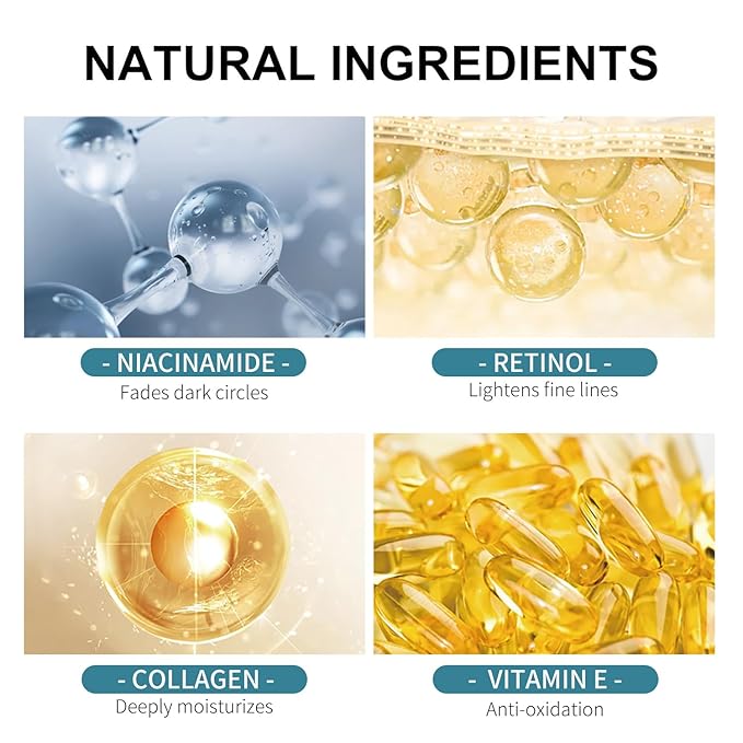 Retinol Cream for Face Anti Aging: Wrinkle Cream for Face Neck with Collagen Hyaluronic Acid - Night Moisturizer for Men Women - Facial Skin Care(1.7FL.Oz)