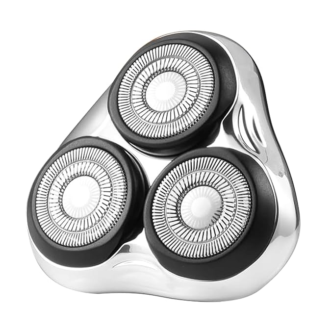 Rotary Replacement Shaver Head,Compatible with Remington Shaver Series,forR3,R4,R5,R6,R7,R8,SP-3141 and SP-5161 Foils ((White-1 PC)