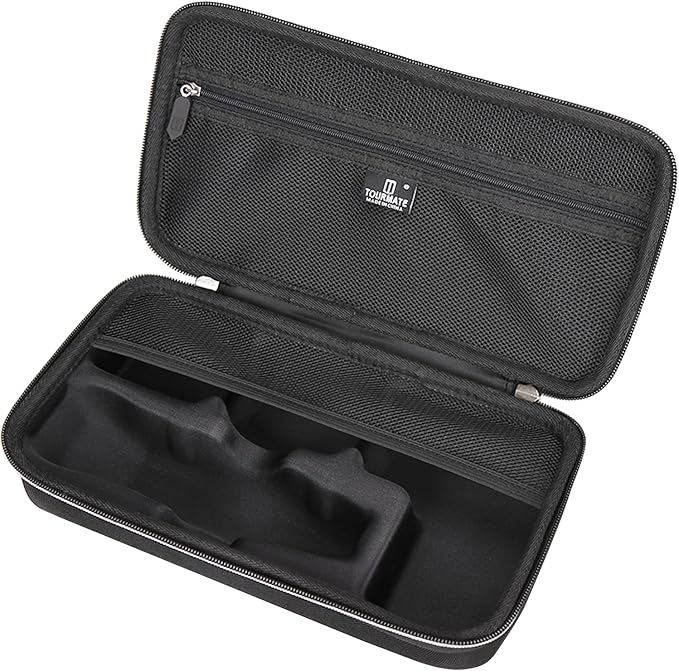 Tourmate Hard Storage Case for Brightup Beard Trimmer for Men, Hair Clippers, Electric Razor Shavers Storage Holder (Case Only)