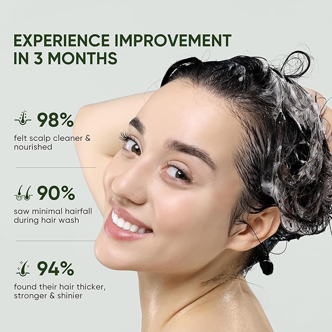 Svvimer Rosemary Hair Growth Shampoo - Thickening and Regrowth Formula for Men & Women - Strengthening Shampoo with Tea Tree Oil Biotin - For Thinning Hair and Hair Loss 11.8 fl.oz