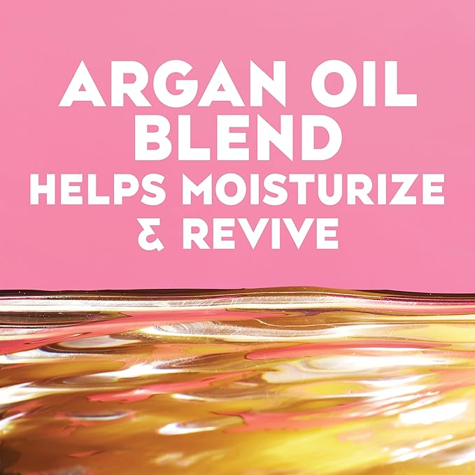OGX Renewing + Argan Oil of Morocco Hydrating Hair Shampoo, Cold-Pressed to Help Moisturize, Soften & Strengthen Hair, Paraben-Free with Sulfate-Free Surfactants, 25.4 fl oz (Pack of 2)