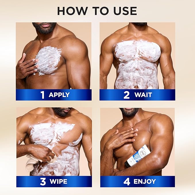 SoftSheen-Carson Magic Razorless Shaving Cream, Depilatory Hair Removal Cream for Body Hair, Regular Strength, Works in 4 Minutes, 2 Count